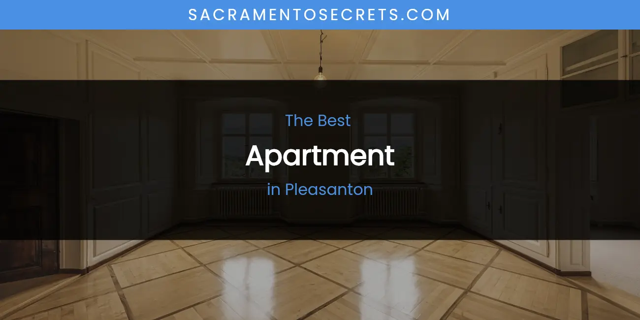 Pleasanton's Best Apartment featured