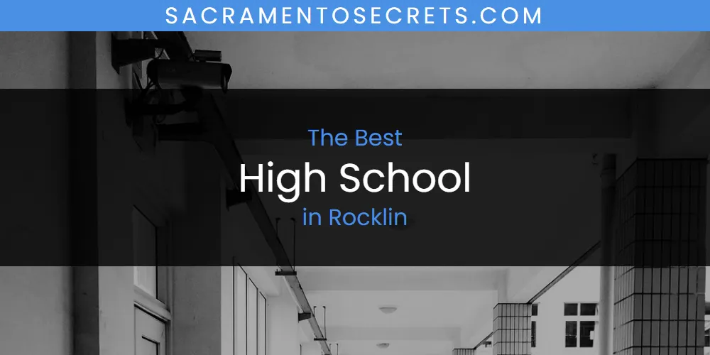 Rocklin's Best High School featured