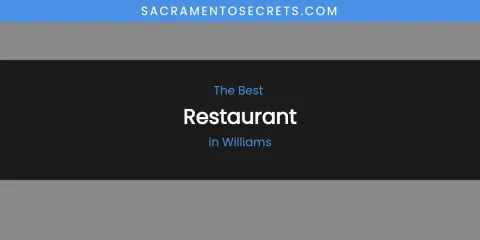 Williams' Best Restaurant